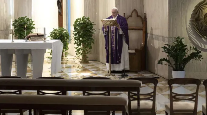 PapaFrancisco_MisaCasaSantaMarta_10marzo2020_VaticanMedia.jpg ?? 