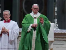 Papa Francisco na missa do Jubileu dos Encarcerados.