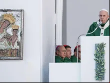 O Papa Francisco em Bari.