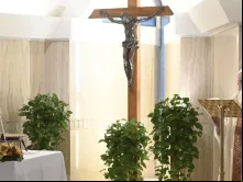 Papa Francisco na Missa na Casa Santa Marta.