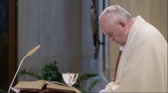 PapaFrancisco_Misa_SantaMarta_7mayo2020_VaticanMedia.jpg ?? 