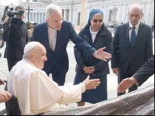 Papa Francisco e padre Tomaž Mavrič
