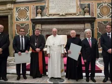 Papa Francisco em entrega do Prêmio Joseph Ratzinger 2016.