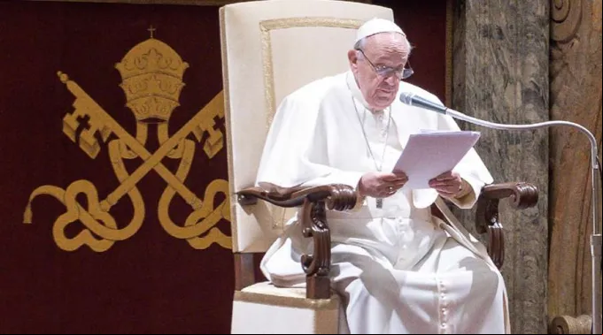 PapaFrancisco_SalaClementina_29012021_VaticanMedia_1.jpg ?? 