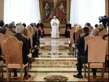 Papa Francisco recebe o Centro Simon Wiesenthal.