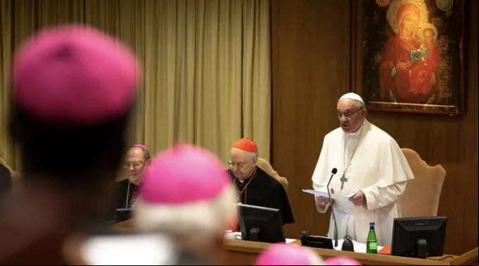 PapaFrancisco_SinodoObispos2018_DanielIbanYezACI.jpg ?? 