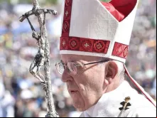 Papa Francisco na Missa de hoje em Temuco.