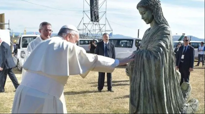 PapaFrancisco_VirgenNioPorNacer_17012018.jpg ?? 