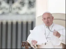 Papa Francisco no Vaticano.