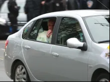 Papa durante sua visita a Istambul em 2014.
