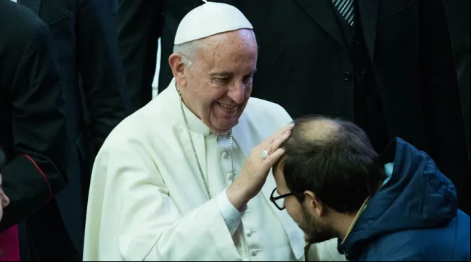 PapaFranciscojoven-LuciaBallester-ACIPrensa-07122018.jpg ?? 