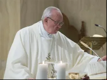 Papa durante a Missa.
