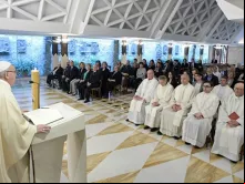 Papa durante a Missa.