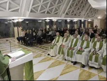 Papa durante a Missa.