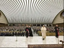 Papa durante a Audiência Geral.