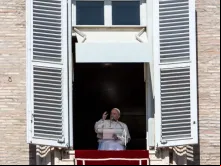O papa Francisco no Ângelus