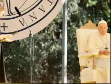 O papa Francisco saudou os jovens universitários de Lisboa na quinta-feira, 3 de agosto.