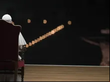 Papa Francisco na Via-Sacra de 2020.