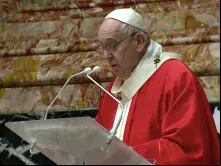 Captura de vídeo: Crédito: Vatican Media