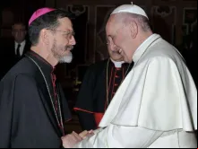 Dom Luiz Fernando Lisboa com o Papa Francisco 