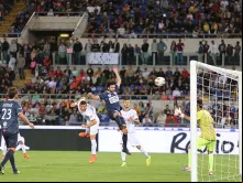 Jogadores durante a Partida pela Paz, promovida pelo Papa Francisco
