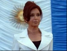 Presidenta reeleita: Cristina Fernández de Kirchner.