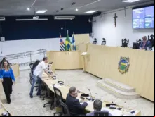 Plenário da Câmara Municipal de Taubaté. Vitor Reis