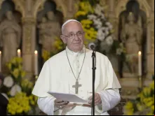 Papa Francisco na Catedral de Sarajevo, Bósnia.