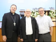 Dom Cleocir Bonetti, dom Odelir José Magri e dom Onécimo Alberton