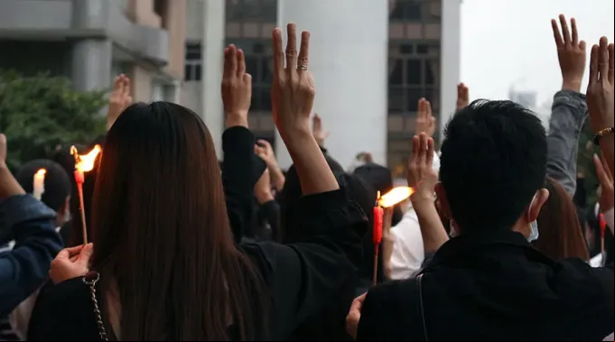 ProtestaMyanmar_Unsplash_070421.jpg ?? 