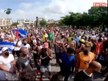 Protestos em Cuba