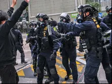Protestos em Hong Kong 2020. Crédito: Studio Incendo (CC BY 2.0)
