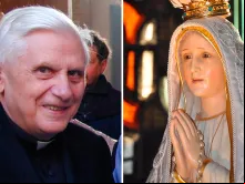 Cardeal Joseph Ratzinger e Nossa Senhora de Fátima