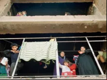Refugiados no Iraque.