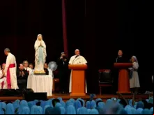 Papa no seu encontro com religiosos na Coréia