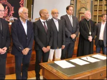 Dom Manoel Clemente e demais representantes de diferentes religiões assinam declaração conjunta 