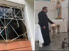Roubo igreja.  