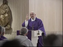 Papa durante a Missa.
