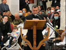 Padre Ammar Yako. Créditos: Vatican Media
