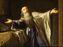 Santo Arsênio deixando o mundo