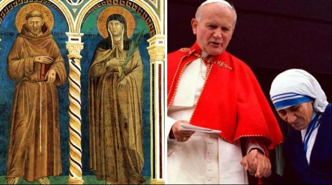 SanFranciscoSantaClara_SanJuanPabloIISantaTeresa_WikipediaDominioPublico_LOsservatoresRomano_041017.jpg ?? 
