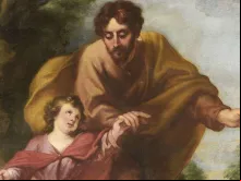 Pintura de São José e o Menino Jesus de Bartolomé Esteban Murillo. Créditos: Domínio Público