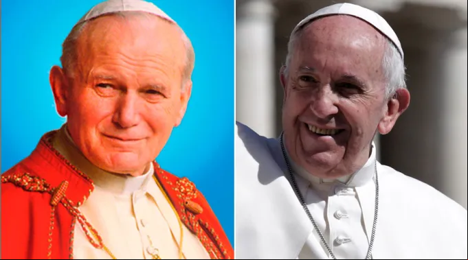 SanJuanPabloII_Fotooficial_PapaFrancisco_LuciaBallester_ACIPrensa_05042017.jpg ?? 