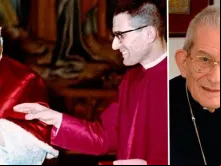 São João XXIII e o então Pe. Loris Capovilla