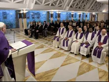 Papa durante a Missa.
