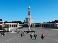 Santuário de Fátima em Portugal 