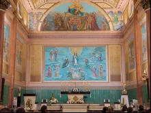 Interior do santuário Nossa Senhora da Conceição, de Tatuí.