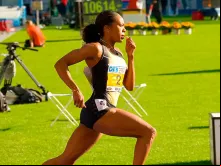 Sanya Richards.