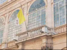 Palácio Apostólico, onde está localizada a sede da Secretaria de Estado