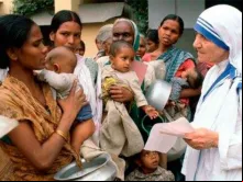 Madre Teresa de Calcutá.